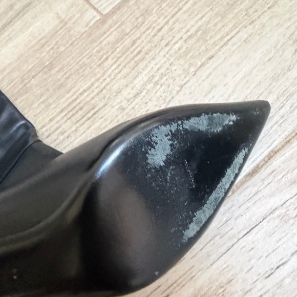 The Row Bourgeoise Leather Knee-High Boots - Picture 7 of 9